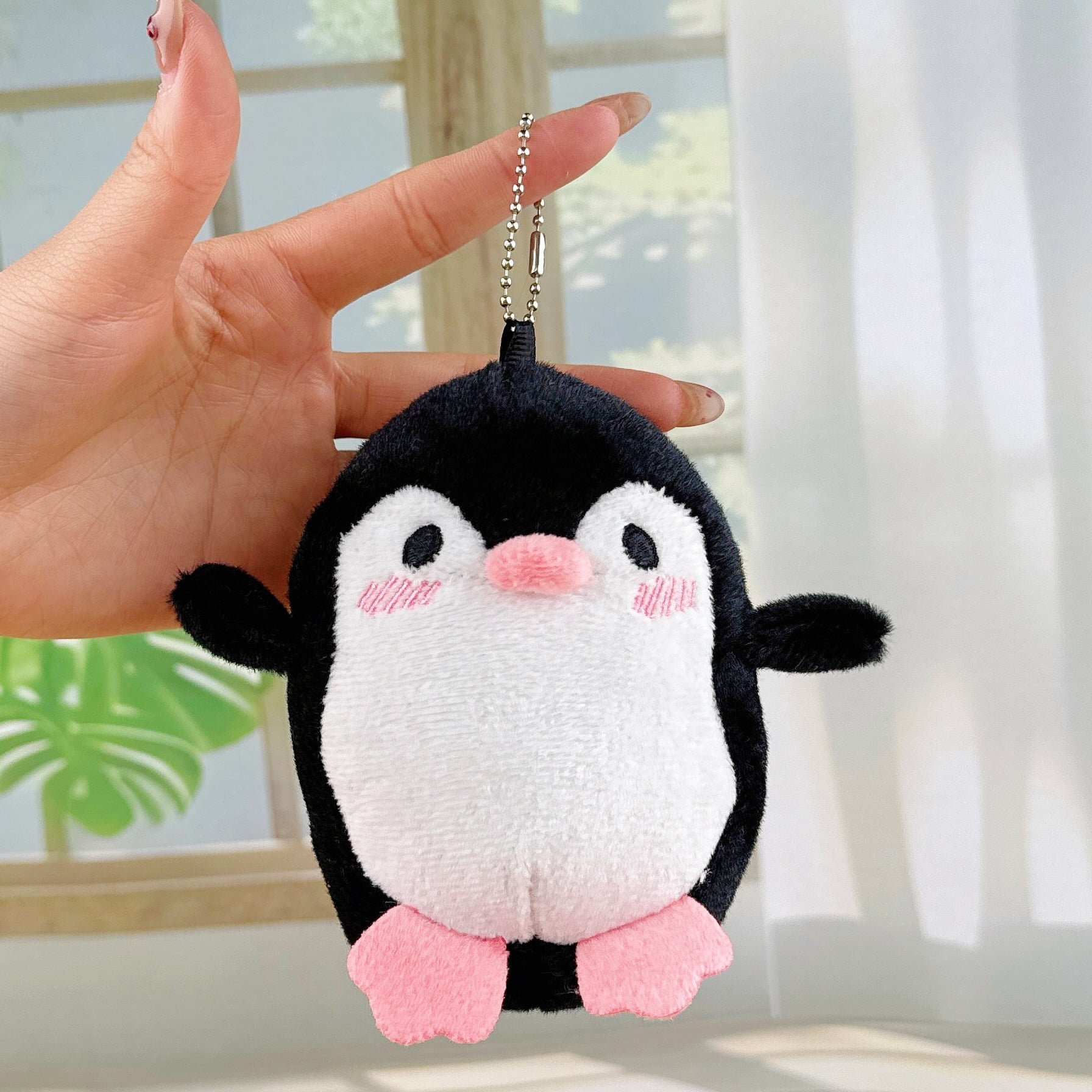 Wholesale  Cartoon Penguin Doll Pendant Cute Little Penguin Plush Toy Keychain Pendant Bag Hanging Ornament Grasp Gifts